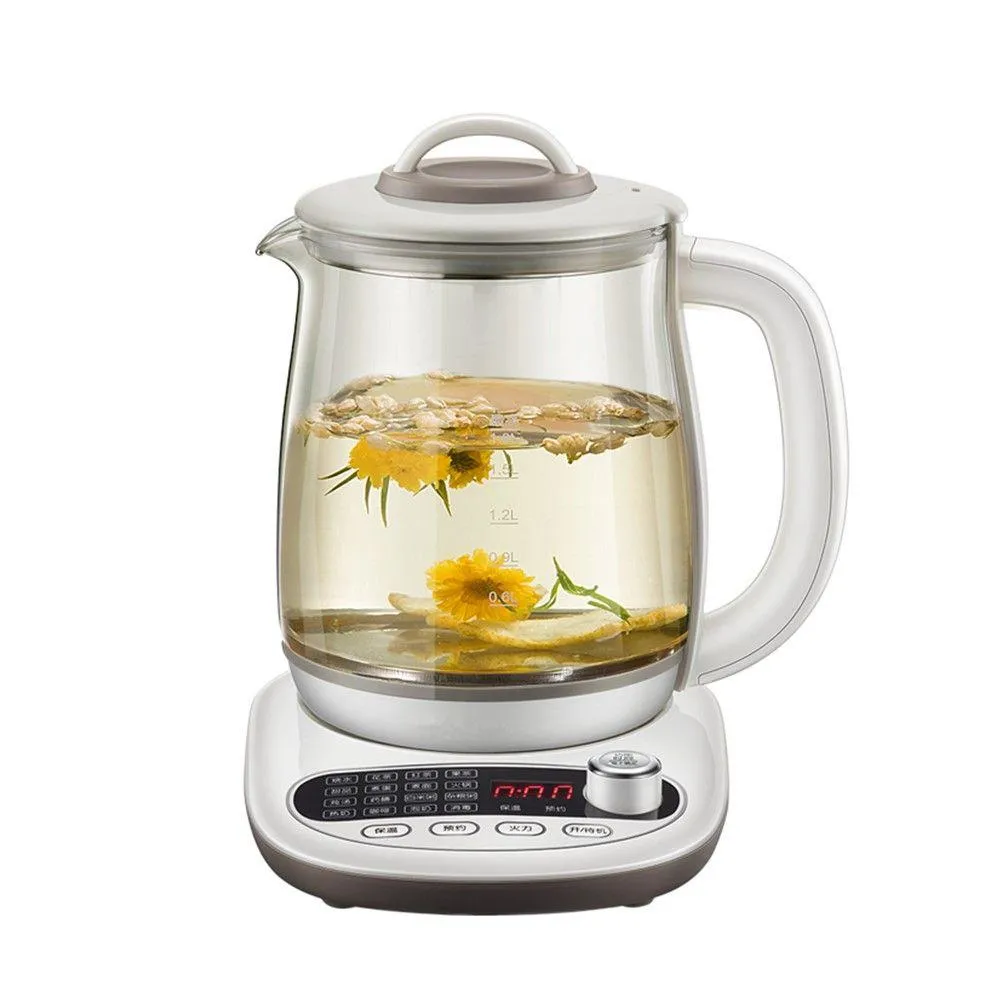 小浣熊 B18P1人气爆款多功能养生壶 Multi-function Glass Cooker 1.8L 1000W