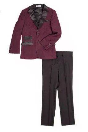 AKST2062 - Suit with Satin Collar