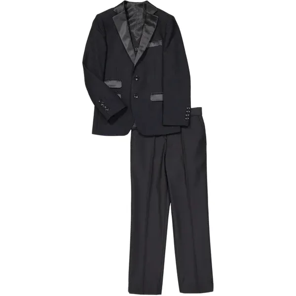 AKST2062 - Suit with Satin Collar