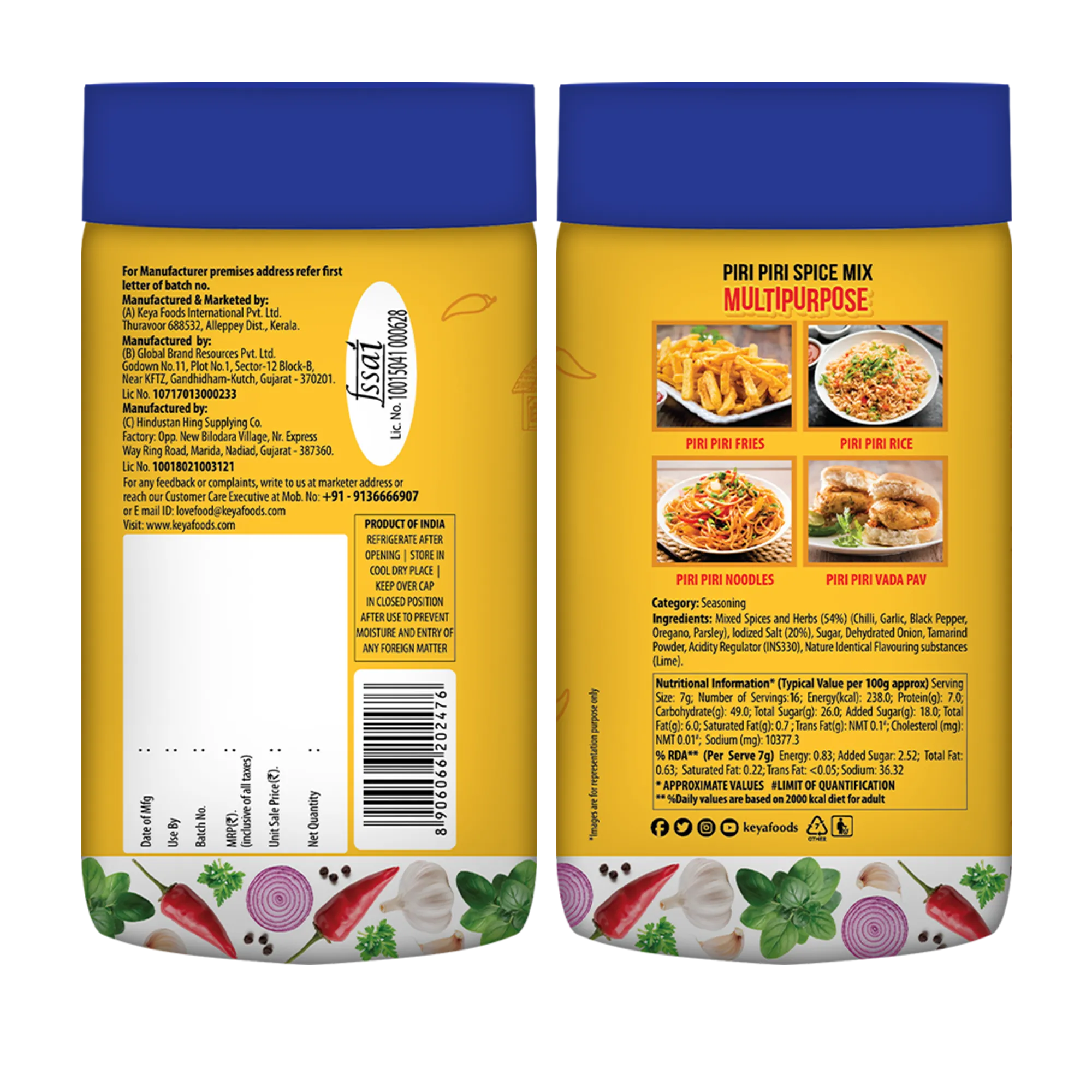 Keya Foods Flavor Fusion Trio