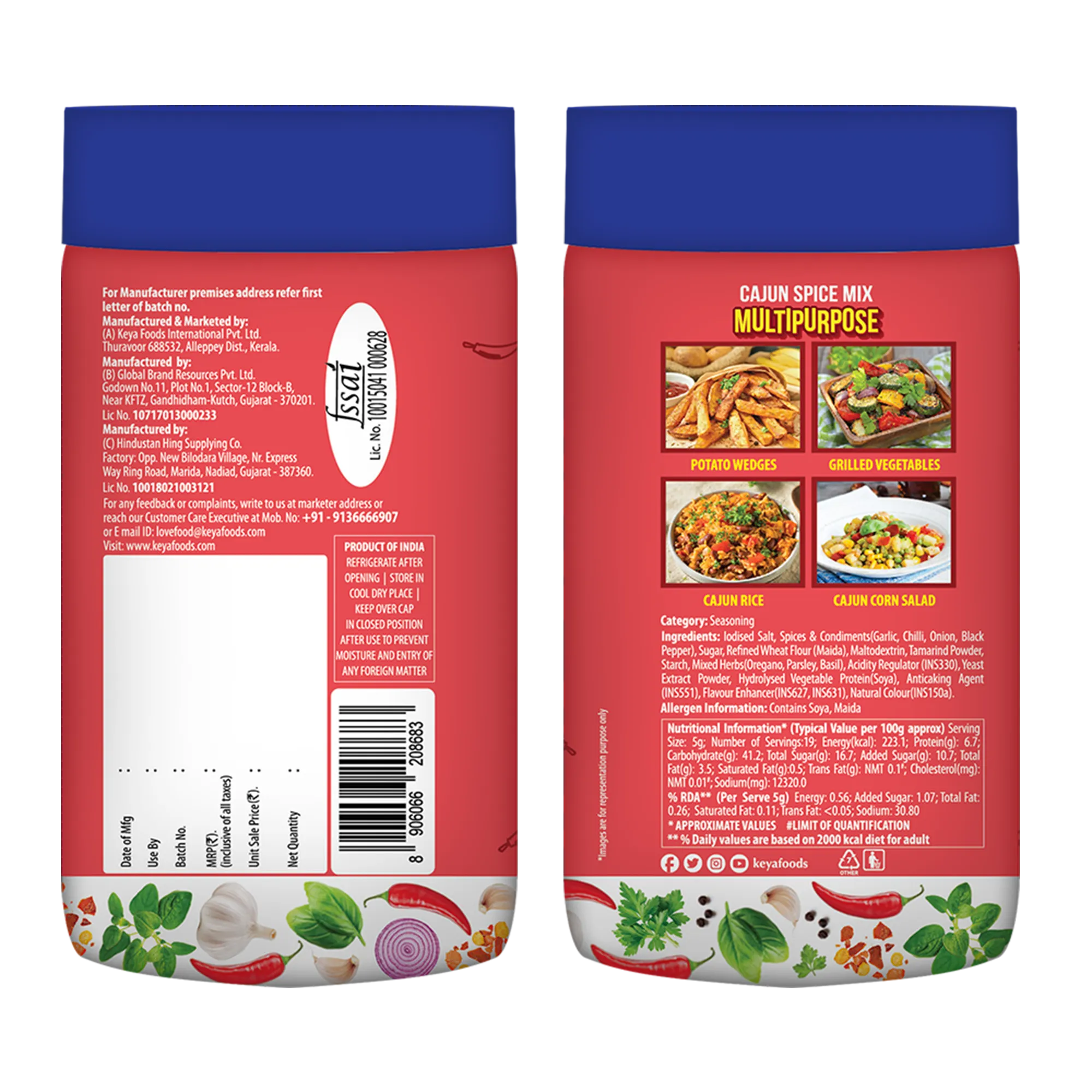 Keya Foods Flavor Fusion Trio