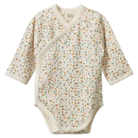 Long Sleeve Kimono Bodysuit - Pollyanna