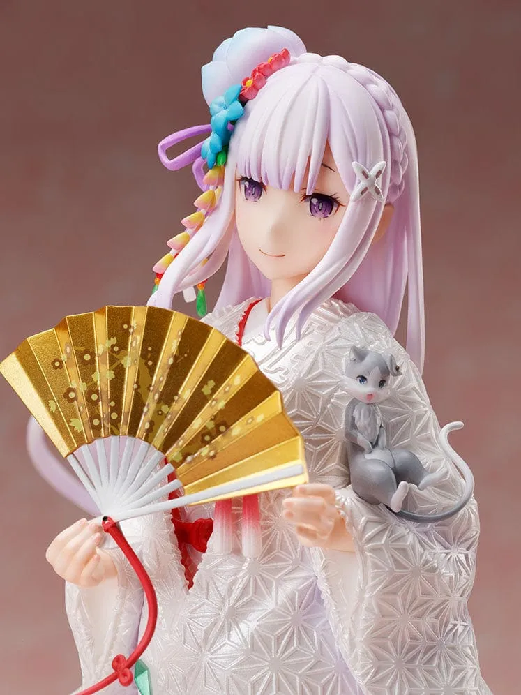 Re ZERO Starting Life in Another World Emilia Shiromuku 1/7 Scale Figure