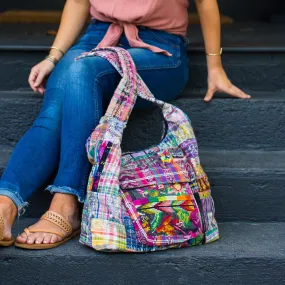 Upcycled Huipile Patch Purse